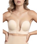 BYE-BRA - SOUTIEN-GORGE SANS POIGNÉES BEIGE BONNET A