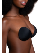 BYE-BRA - SOUTIEN-GORGE INVISIBLE NOIR BONNET A