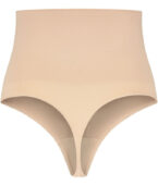 BYE-BRA - FAONNEUR SANS POINTS STYLE STRING BEIGE TAILLE S