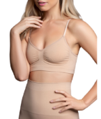 BYE-BRA - MEDIUM CONTROL SOUTIEN-GORGE SANS POINTS BEIGE TAILLE S