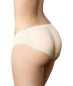 BYE-BRA - CULOTTE BASSE AVEC REMBOURRAGE DES FESSES TAILLE M