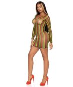 LEG AVENUE - RASTA MINI ROBE TAILLE UNIQUE