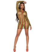 LEG AVENUE - RASTA MINI ROBE TAILLE UNIQUE