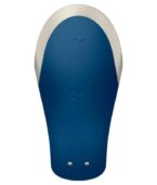 SATISFYER - VIBRATEUR DOUBLE LOVE LUXURY PARTNER BLEU