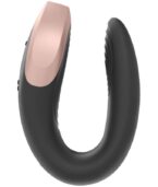 SATISFYER - VIBRATEUR DOUBLE LOVE LUXURY PARTNER NOIR