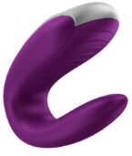 SATISFYER - VIBRATEUR PARTENAIRE DOUBLE FUN VIOLET