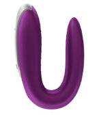 SATISFYER - VIBRATEUR PARTENAIRE DOUBLE FUN VIOLET