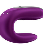 SATISFYER - VIBRATEUR PARTENAIRE DOUBLE FUN VIOLET