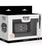 BEGME - BLACK EDITION PREMIUM COLLIER EN CUIR VEGAN