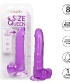 CALEXOTICS - GODE REINE TAILLE VIOLET 20.3 CM