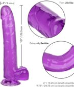 CALEXOTICS - GODE REINE TAILLE VIOLET 25.5 CM