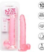 CALEXOTICS - GODE REINE TAILLE ROSE 25.5 CM