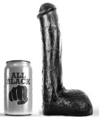 ALL BLACK - PENE ANAL RÉALISTE 23 CM