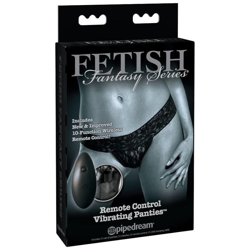 FETISH FANTASY LIMITED EDITION - CULOTTE VIBRANTE AVEC TÉLÉCOMMANDE