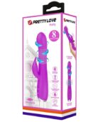 PRETTY LOVE - VIBRATEUR MOLLY AVEC ROTATION RECHARGEABLE