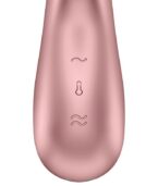 SATISFYER - VIBRATEUR HOT LOVER ROSE & BEIGE