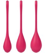 SATISFYER - ENSEMBLE ENTRAÎNEMENT YONI POWER 1 ROUGE