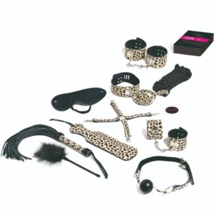 TEASE & PLEASE - SET 13 ACCESSOIRES DE BONDAGE