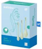 SATISFYER - ENSEMBLE ENTRAÎNEMENT YONI POWER 2 VERT