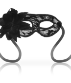 OHMAMA - MASQUES MASQUES DENTELLES NOIRES ET FLEURS