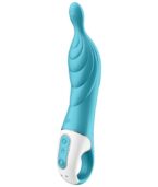 SATISFYER - VIBRATEUR AMAZING 2 ASPOT TURQUOISE