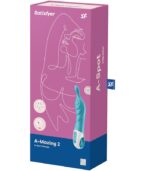 SATISFYER - VIBRATEUR AMAZING 2 ASPOT TURQUOISE