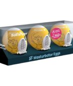 SATISFYER - 3 OEUFS MASTURBATEURS FIERCE