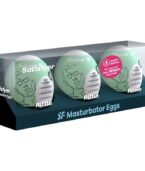 SATISFYER - 3 OEUFS MASTURBATEURS RIFFLE