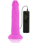 DIVERSIA - DILDO VIBRANT FLEXIBLE VIOLET 23 CM -O- 4.3 CM