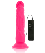 DIVERSIA - DILDO VIBRANT FLEXIBLE ROSE 21 CM -O- 4.9 CM