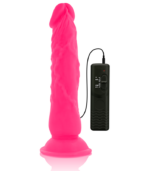 DIVERSIA - DILDO VIBRANT FLEXIBLE ROSE 21 CM -O- 4.9 CM