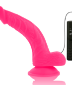 DIVERSIA - DILDO VIBRANT FLEXIBLE ROSE 21.5 CM -O- 4.5 CM