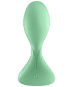 SATISFYER - APPLICATION DE PLUG VIBRANT TRENDSETTER VERT