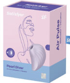 SATISFYER - STIMULATEUR ET VIBRATEUR PEARL DIVER VIOLETTE