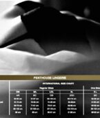 PENTHOUSE - TROP CHAUD POUR ÊTRE VRAI THONG NOIR S/M