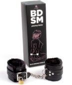 SECRETPLAY - MENOTTES DE BONDAGE NOIRES COLLECTION BDSM