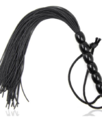 OHMAMA FETISH MANCHE EN SILICONE CÔTELÉ FLOGGER 22 CM