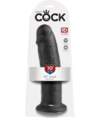 KING COCK - 10 GODE NOIR 25 CM