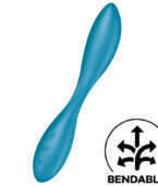 SATISFYER - VIBRATEUR MULTI G-SPOT FLEX 1 BLEU