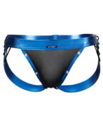 CUT4MEN - JOCKSTRAP DESIRE CUIRETTE BLEU L