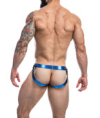 CUT4MEN - JOCKSTRAP DESIRE CUIRETTE BLEU L