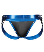 CUT4MEN - JOCKSTRAP DESIRE CUIRETTE BLEU L