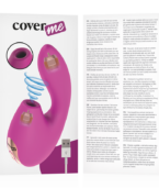 COVERME - ASPIRATION CLITORALE ET VIBRATEUR PUISSANT RUSH G-SPOT