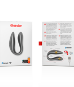 ONINDER - LISBOA G-SPOT & CLITORAL STIMULATEUR NOIR - APPLICATION GRATUITE