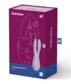 SATISFYER - VIBRATEUR THREESOME 2 VIOLET