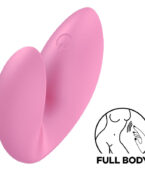 SATISFYER - VIBRATEUR  DOIGTS LOVE RIOT ROSE