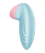 SATISFYER - VIBRATEUR  POSER TROPICAL TIP BLEU