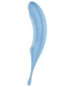 SATISFYER - STIMULATEUR ET VIBRATEUR TWIRLING PRO AIR PULSE BLEU