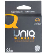 UNIQ - CLASSIC PRÉSERVATIFS SANS LATEX 3 UNITÉS