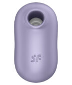 SATISFYER - STIMULATEUR ET VIBRATEUR DOUBLE AIR PULSE PRO TO GO 2 VIOLET